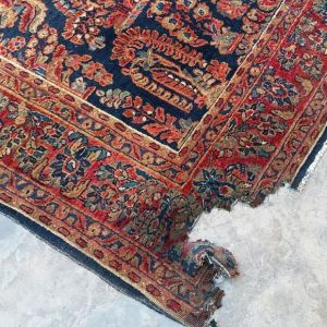 ترمیم سوختگی فرش دستبافت