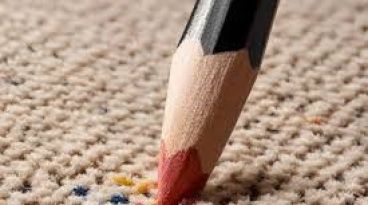 پاک کردن مداد شمعی از روی موکت و فرش